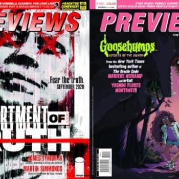 Department of Truth and Goosebumps on Diamond Previews Covers