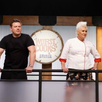 Judges Anne Burrell and Tyler Florence on Worst Cooks in America (Image: Food Network).