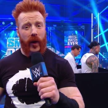 Sheamus on SmackDown (Image: WWE).