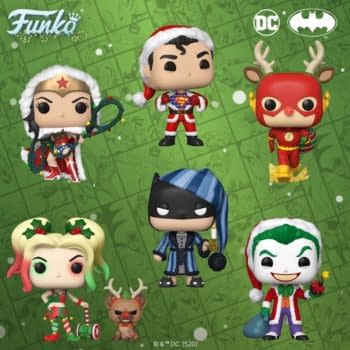 DC Comics Get Festive with New Holiday Themed Funko Pops