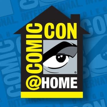 The logo for Comic-Con@Home 2020