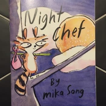 Mika Song Has a New Culinary Raccoon Graphic Novel, Night Chef