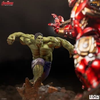 The Hulk Is Ready for the Hulkbuster With Iron Studios