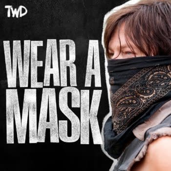 The Walking Dead universe has a message: Wear a Mask! (Image: AMC/Skybound)