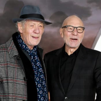 London, United Kingdom-January 15, 2020: Ian McKellen and Patrick Stewart attend the 'Star Trek; Picard' TV show premiere at the Odeon Luxe cinema in Leicester Square in London. (Image: Cubankite / Shutterstock.com)