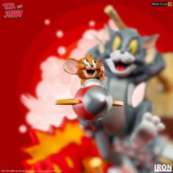Tom and Jerry Get Wacky With New Iron Studios Statue