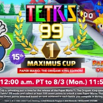 Tetris 99 Is Throwing A New Paper Mario-Themed Maximus Cup