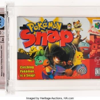 Wata-Graded 7.0 A+ Sealed Pokémon Snap Video Game On Auction
