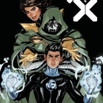 The cover to X-Men/Fantastic Four #4