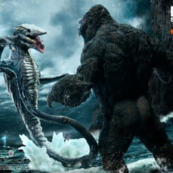 Kong Fights The Deadly Skullcrawler with Star Ace Toys
