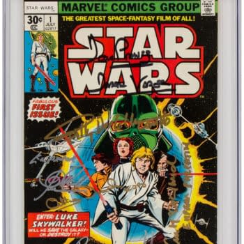 A Graded And Cast Signed Copy Of Marvel Star Wars #1 Up For Auction