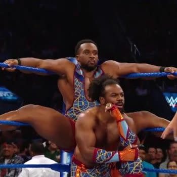 Austin Creed, better known as Xavier Woods, with fellow New Day member Big E.