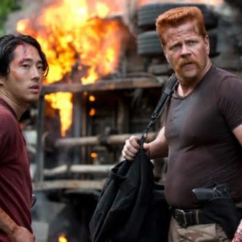 Glenn and Abraham from The Walking Dead (Image: AMC).