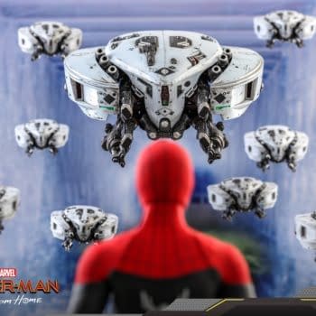 Spider-Man Hot Toys Gets Far From Home Mysterio’s Drones Accessory