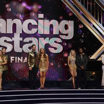 DANCING WITH THE STARS - "Finale" - It all comes down to this as four celebrity and pro-dancer couples return to the ballroom to compete and win the Mirrorball trophy on the 11th and final week of the 2019 season of "Dancing with the Stars," live, MONDAY, NOV. 25 (8:00-10:00 p.m. EST), on ABC. (ABC/Kelsey McNeal) ALLY BROOKE, SASHA FARBER, ALAN BERSTEN, HANNAH BROWN, WITNEY CARSON, KEL MITCHELL, LAUREN ALAINA, GLEB SAVCHENKO