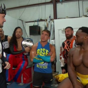King Corbin and Big E try to rally the troops against Retribution on WWE Smackdown