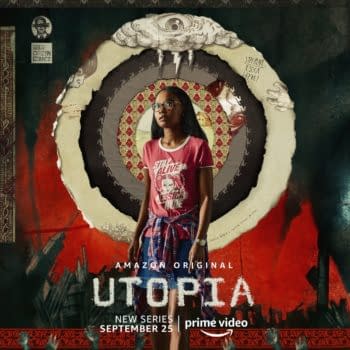 A look at the cast of characters from Utopia (Image: Amazon Studios)