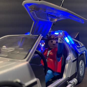 Lets Take A Look At The Playmobil Back To The Future Delorean