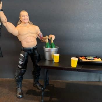 We Have A Little Bit Of The Bubbly W/ The AEW Jazzwares Jericho Figure