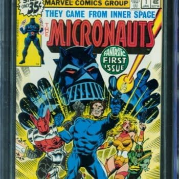 Micronauts #1 CGC Copy Up For Auction At ComicConnect