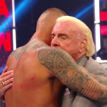 Ric Flair and Randy Orton share a tender moment before brutal betrayal on WWE Raw.