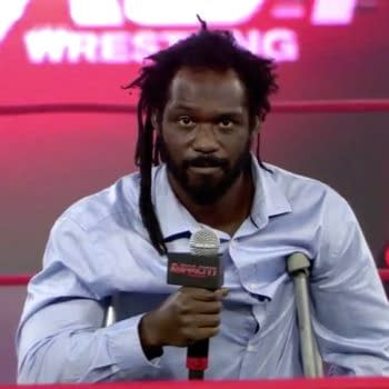 Rich Swann cuts a promo to close out Impact Wrestling on 8/4/2020