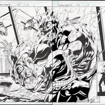 Mark Bagley Ultimate Spider-Man Spread Auction On ComicConnect