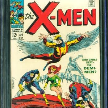 Classic X-Men Cover CGC Copy Up For Auction On ComicConnect