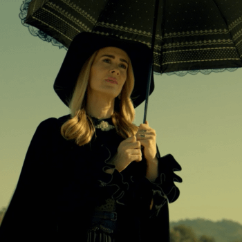 Ratched star Sarah Paulson plays Cordelia in American Horror Story, courtesy of FX.