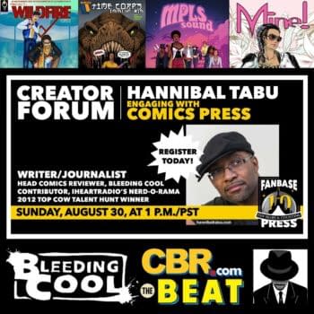 Fanbase Press Hosts Hannibal Tabu in “Engaging With Comics Press"