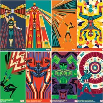 Jeffrey Veregge Creates Native American Heritage Variant Covers for Marvel