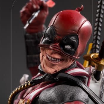 Deadpool To The Rescue with New Iron Studios Statue