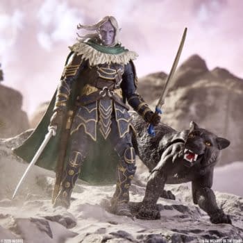 Dungeons & Dragons Drizzt and Guenhwyver Figures Revealed by Hasbro