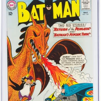 Batman Fights A Dragon On Iconic Cover On Auction At Heritage