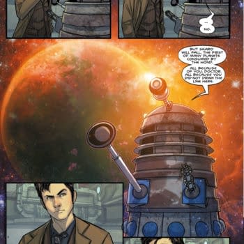 Preview of Doctor Who: Time Lord Victorious #2 Comic - Dalek Vs Hond