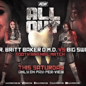 Britt Baker vs. Big Swole will now take place on the main card of AEW All Out