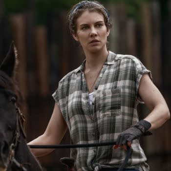 Lauren Cohan as Maggie in The Walking Dead (Image: AMC)