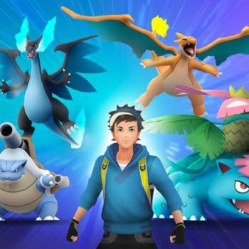 Shiny Blastoise, Charizard, & Venusaur in Pokémon GO Photobombs