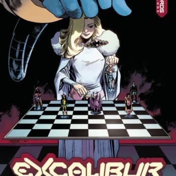 The cover to Excalibur #12.