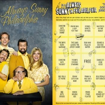 It's Always Sunny in Philadelphia watch party- now with Bingo cards! (Image: FX Networks)