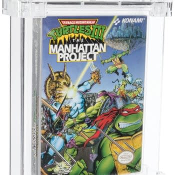 TMNT 3: Manhattan Project NES Game On Auction At Heritage