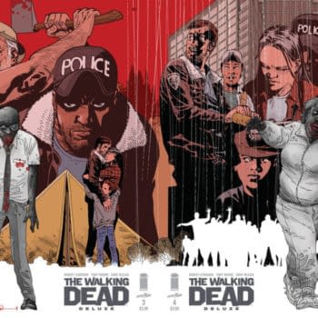 Charlie Adlard's Connecting Covers For The Walking Dead In Colour