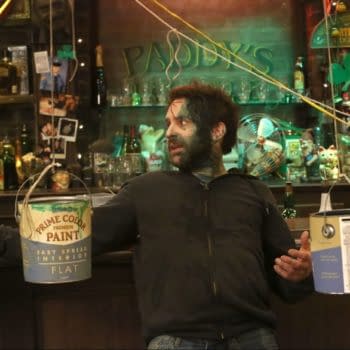 Charlie looks to help out the Philadelphia Eagles in It's Always Sunny in Philadelphia (Image: FX Networks)