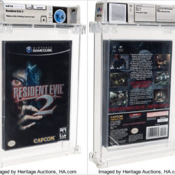 A sealed copy of Resident Evil 2 for GameCube is up for auction at Heritage Auctions now.