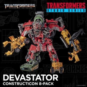 Transformers: Revenge of the Fallen Devastator Lands from Hasbro