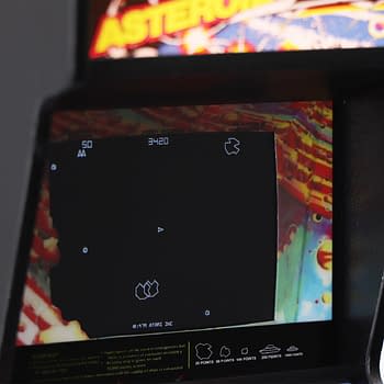 New Wave Toys Reveals Asteroids Mini Arcade Cabinet