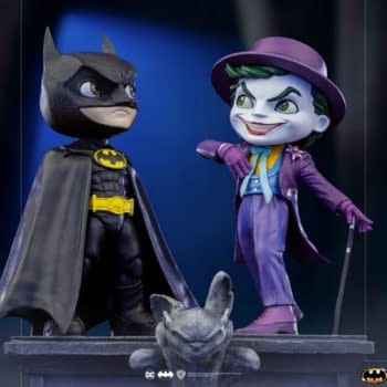 Batman and Joker Return to 1989 with New Minico from Iron Studios