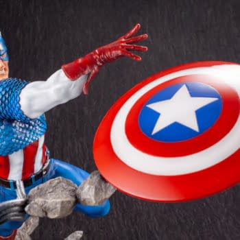 Captain America Joins the Fine Art Statue Series from Kotobukiya