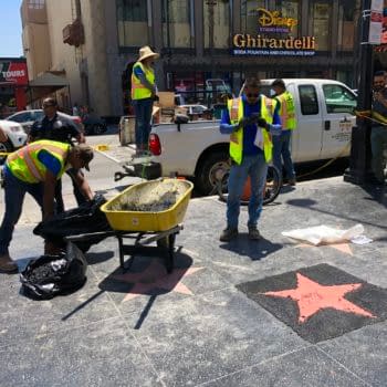 Hulk Smash Orange Man's Hollywood Walk Of Fame Star