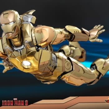 Iron Man Mark XXI (Midas) Armor Lands at Hot Toys